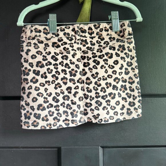 ✨H&M Girls SET Cheetah Denim Skirt w/Matching Disney Minnie Mouse T-Shirt(3T)✨ - Picture 2 of 5